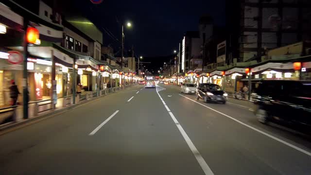 京都镇的驾驶视频。视频下载