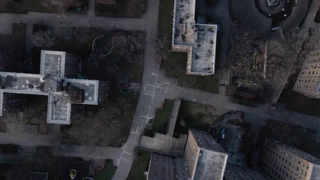 无人机拍摄的布鲁克林住宅项目视频下载
