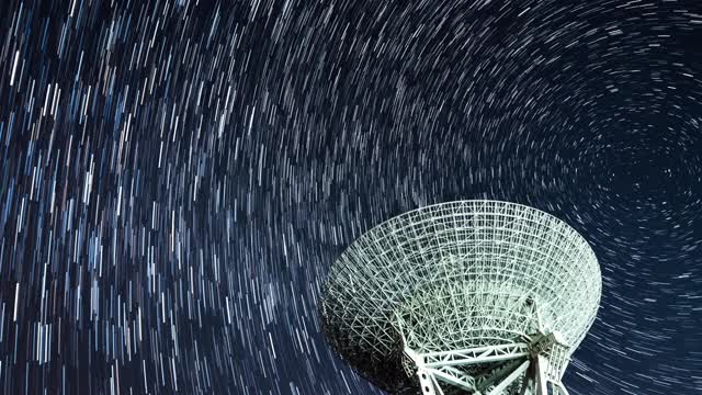 观测银河系的T/L射电望远镜视频下载