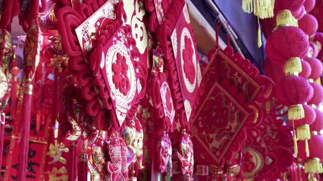 中国新年装饰视频素材