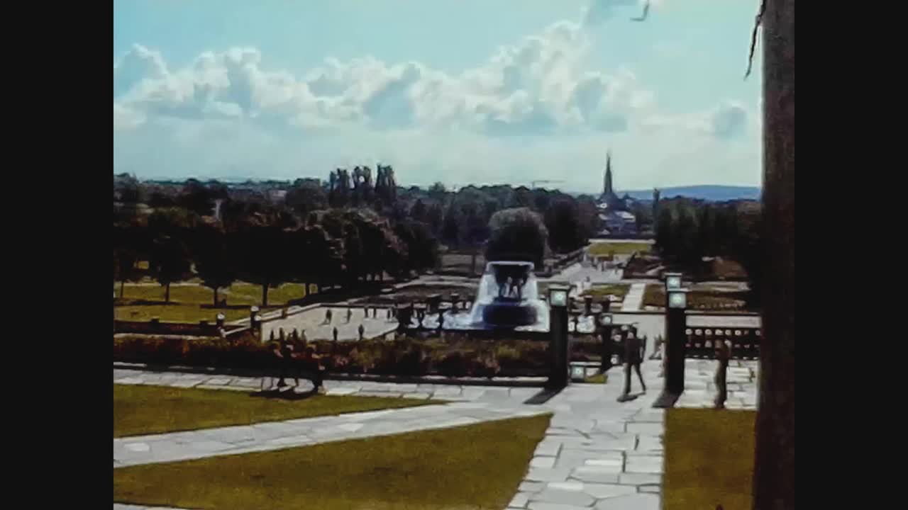 1979年挪威，弗罗格纳公园景色在70年代的8视频下载