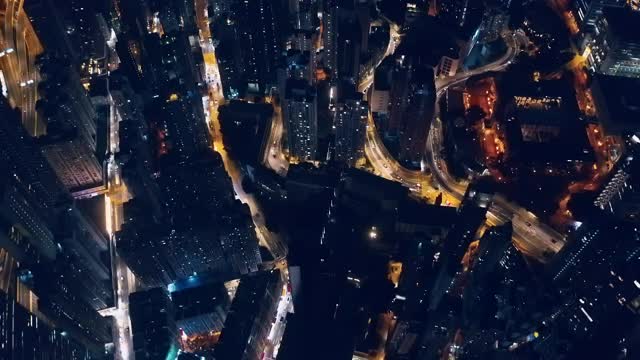 香港的夜景视频下载