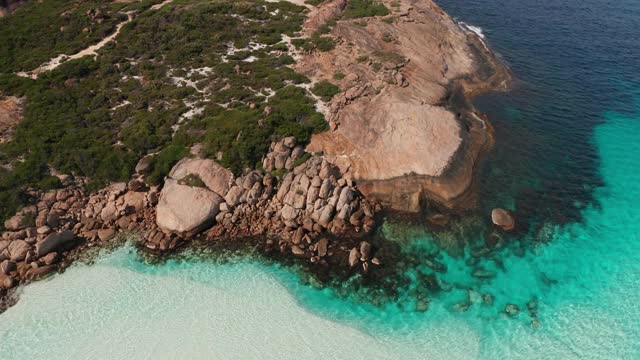 鸟瞰图埃斯佩兰斯西澳大利亚- 4K无人机视频素材