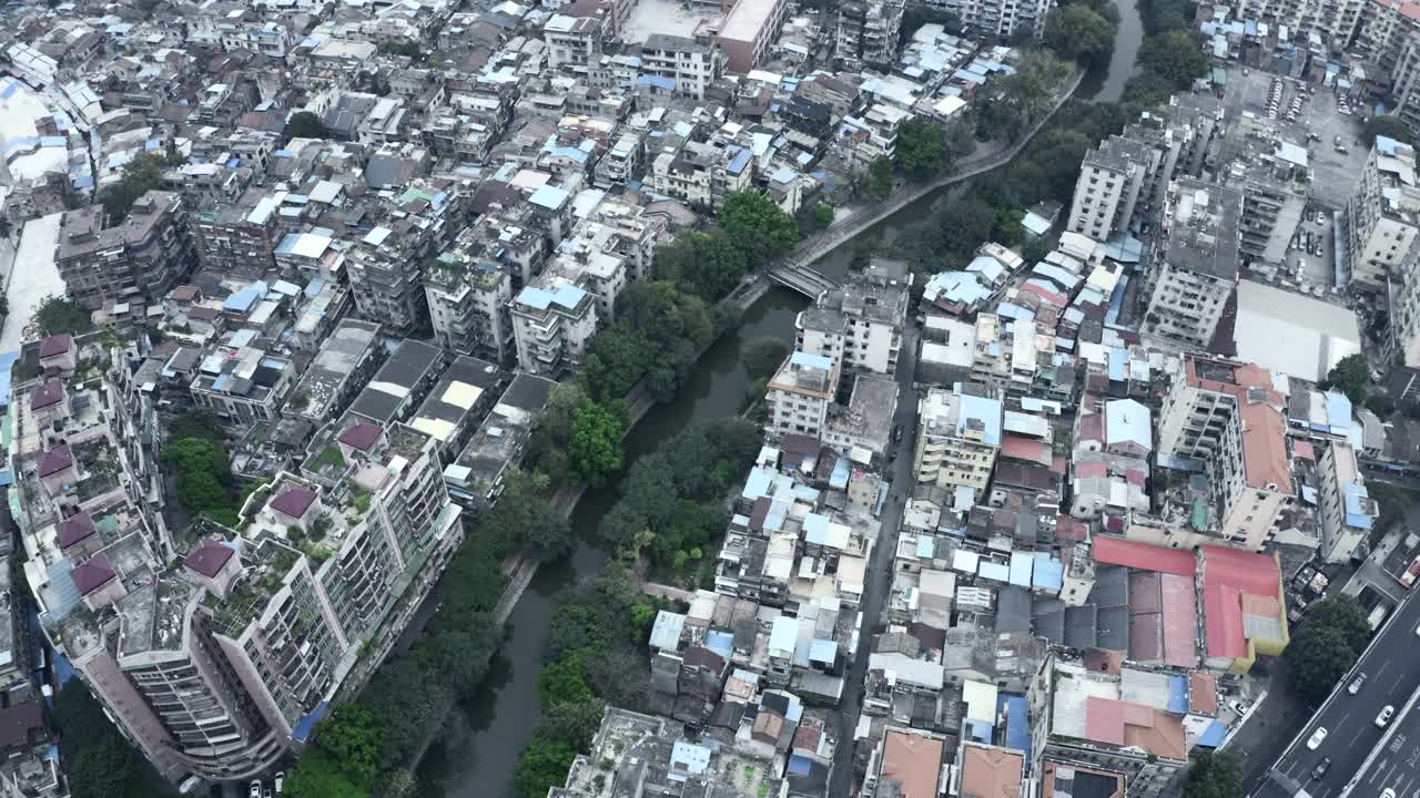 广州市的乡村建筑视频下载