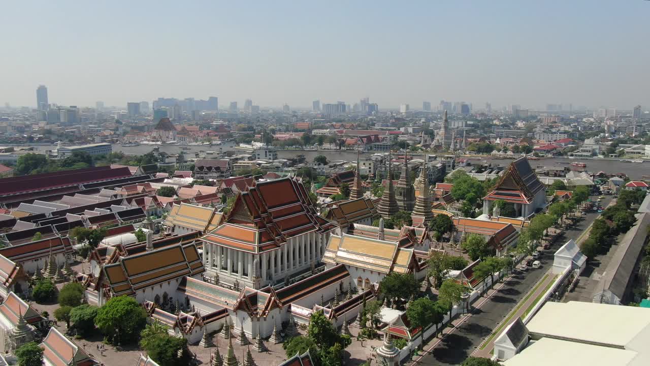 曼谷，卧佛寺视频下载