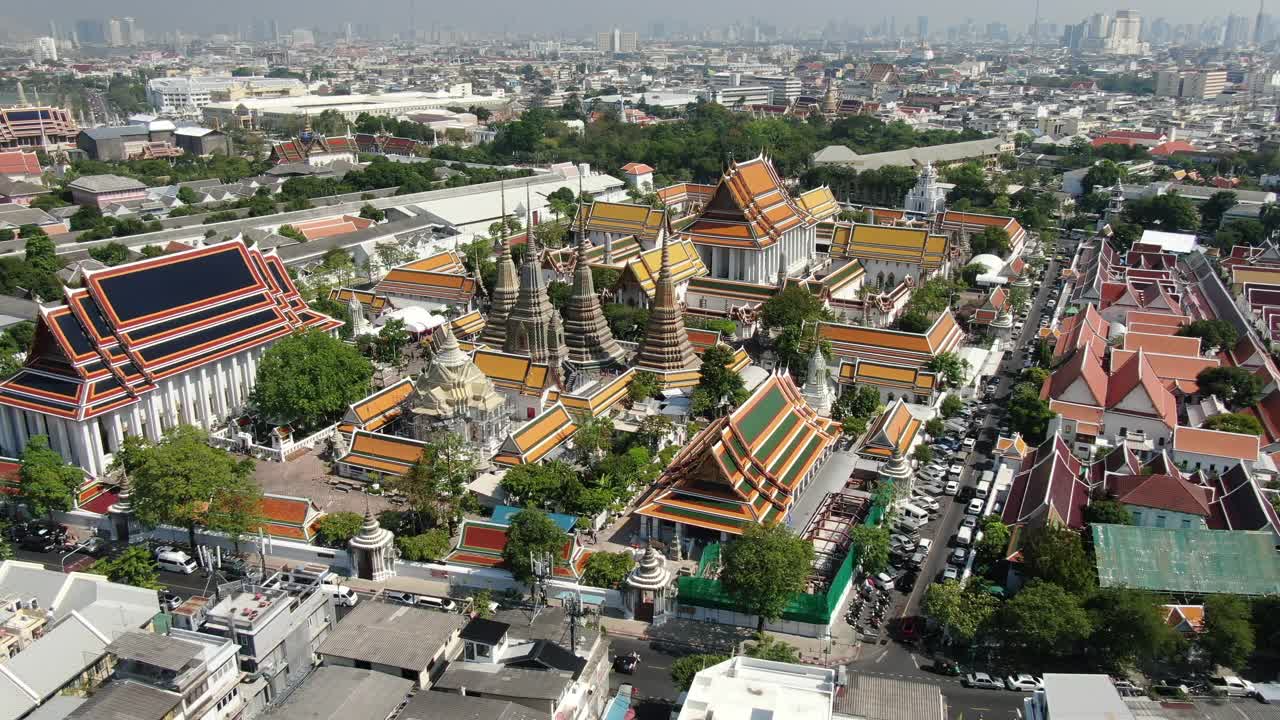 曼谷，卧佛寺视频下载