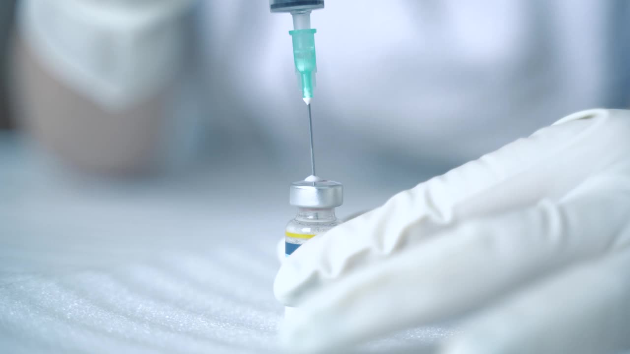 Covid-19疫苗视频素材
