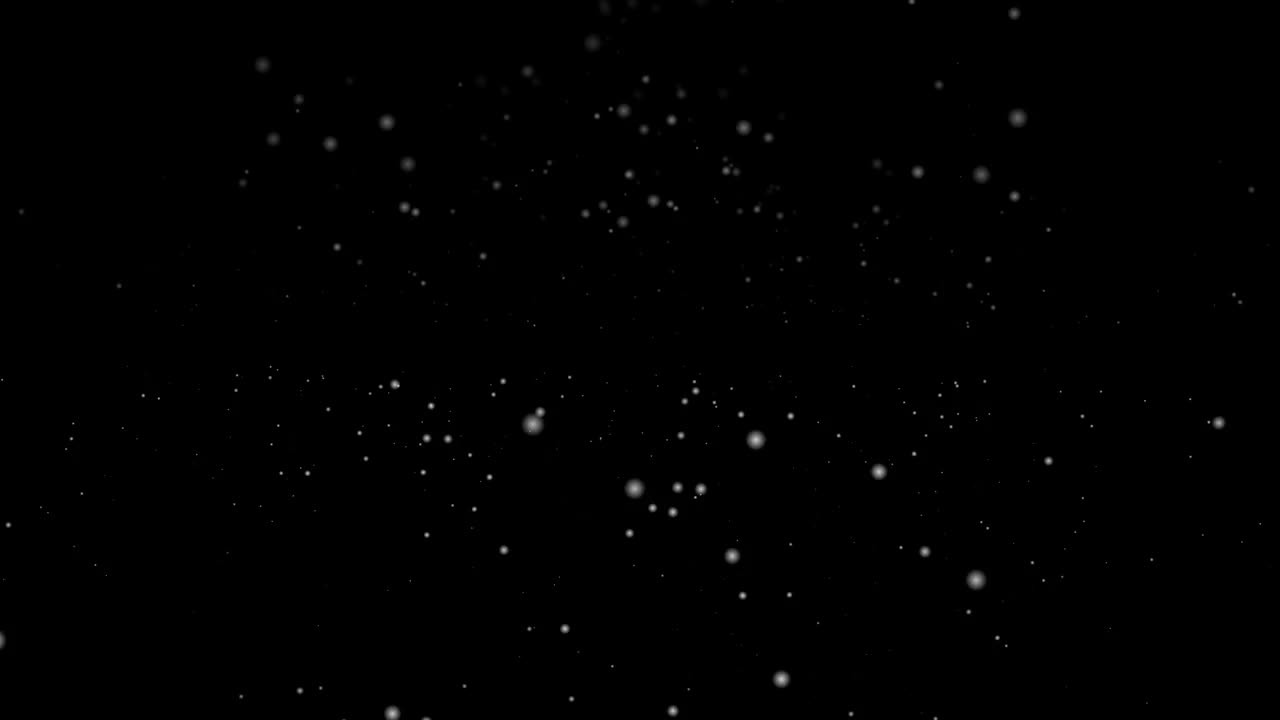 抽象粒子降雪动画循环4k分辨率视频下载