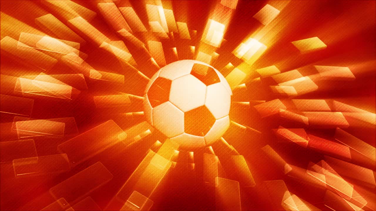 足球的抽象背景视频下载