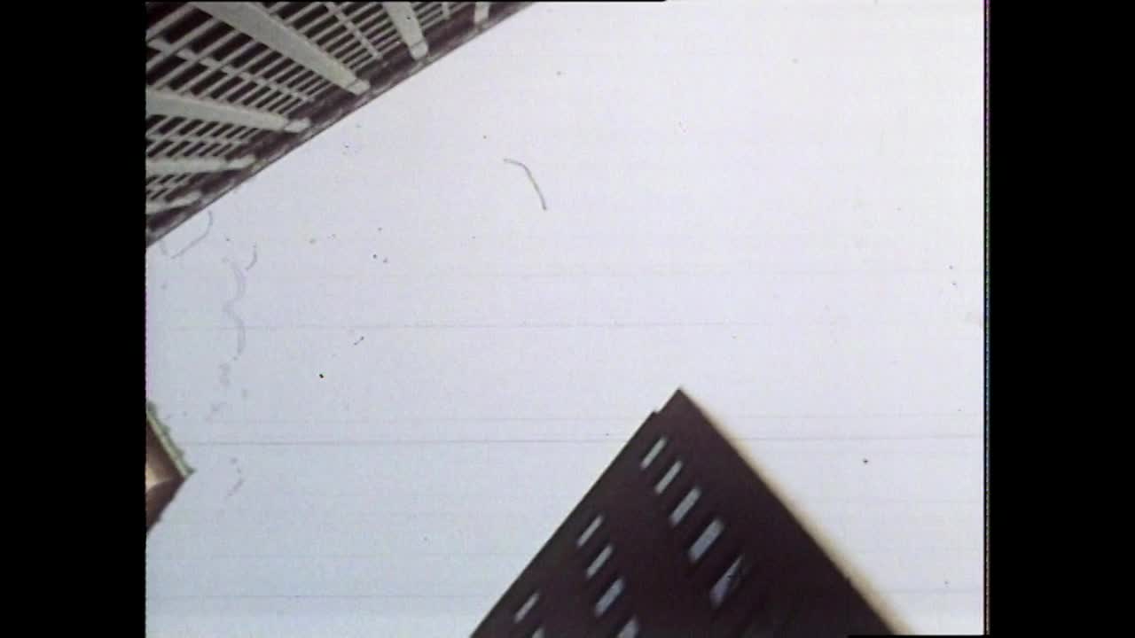纽约摩天大楼的快速LAS序列;1974视频素材