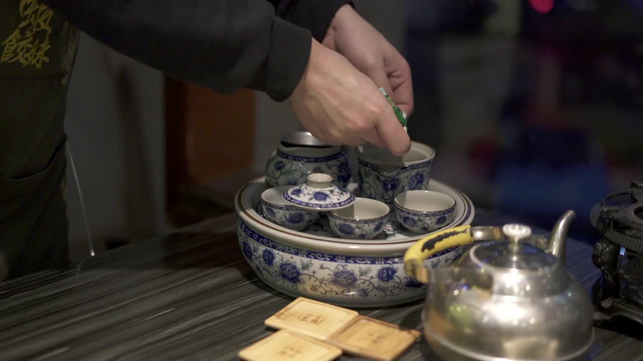 中国茶艺视频素材