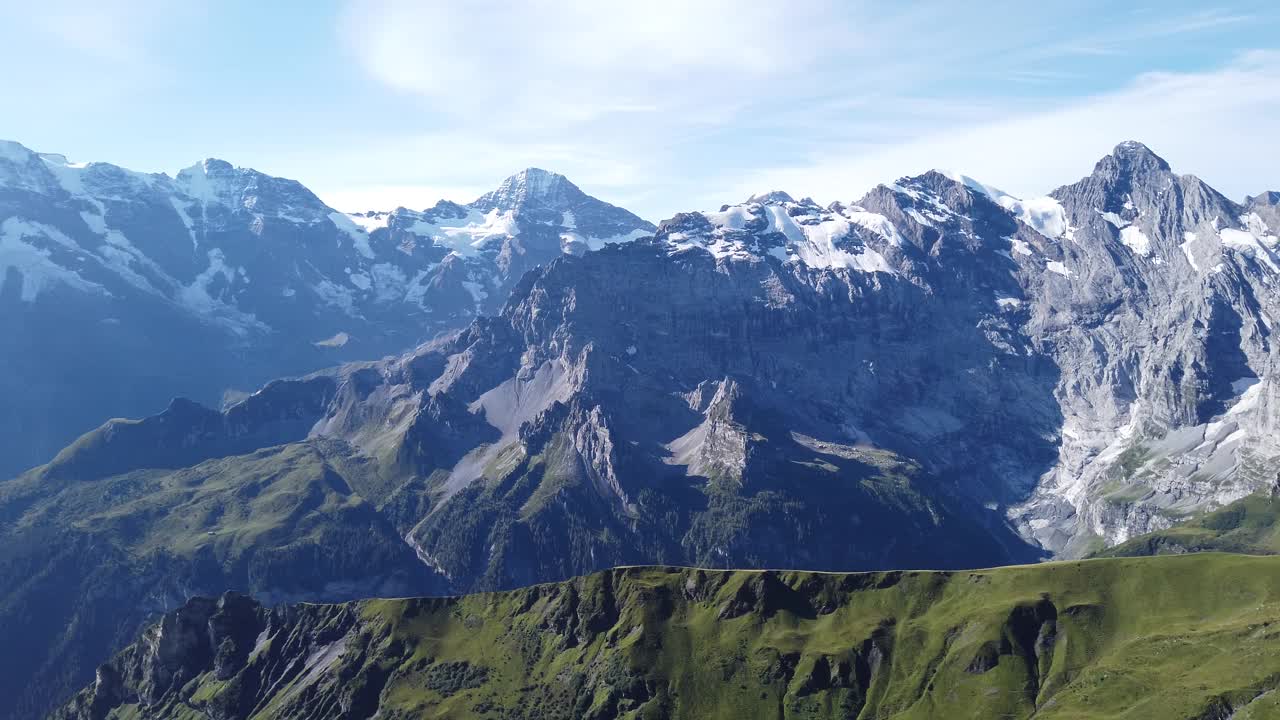 景观Schilthorn阿尔卑斯山视频下载