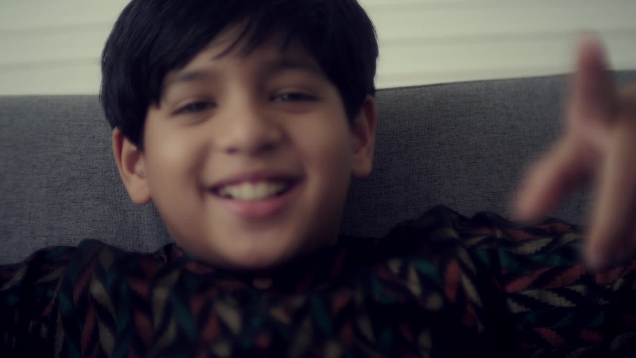 印度男孩视频素材