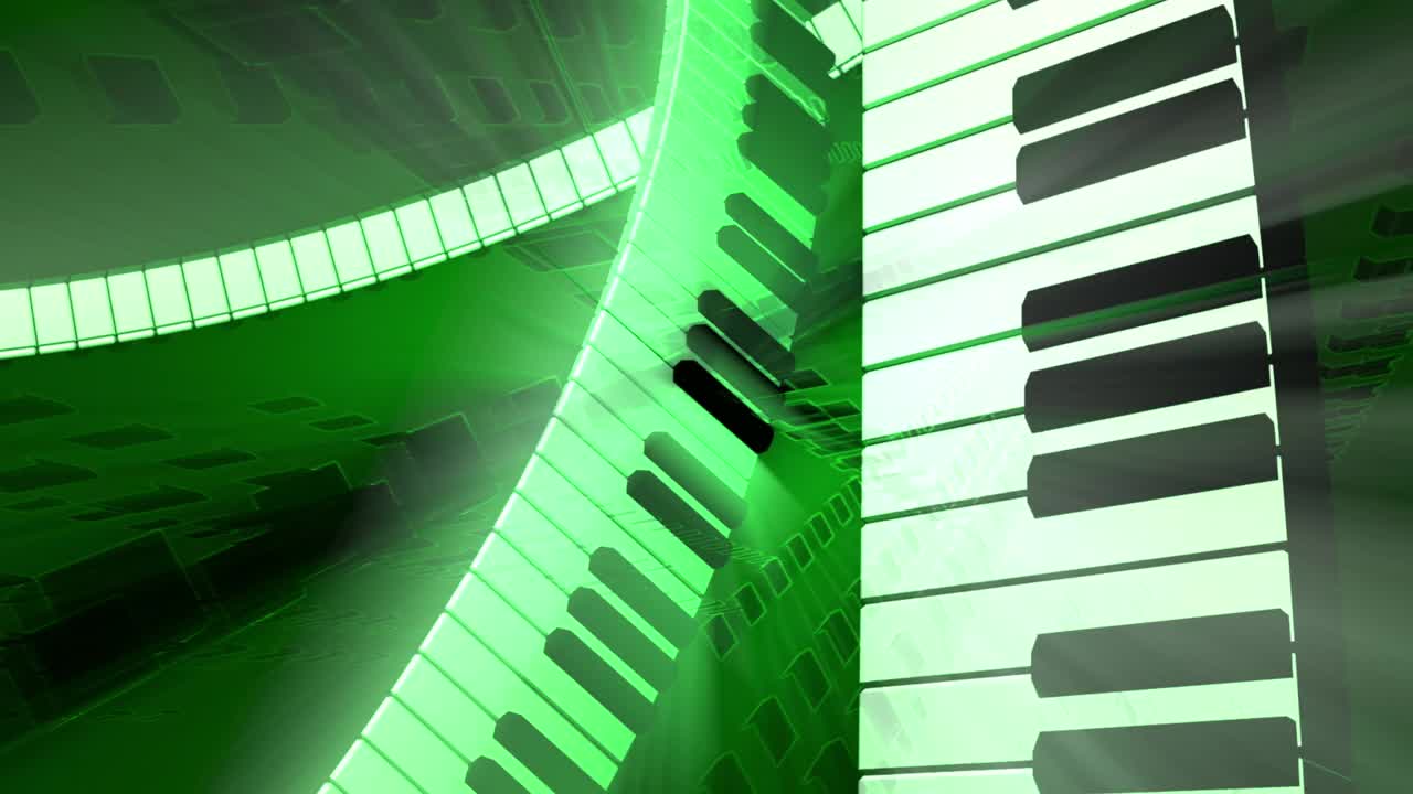 抽象可循环背景钢琴曲视频下载