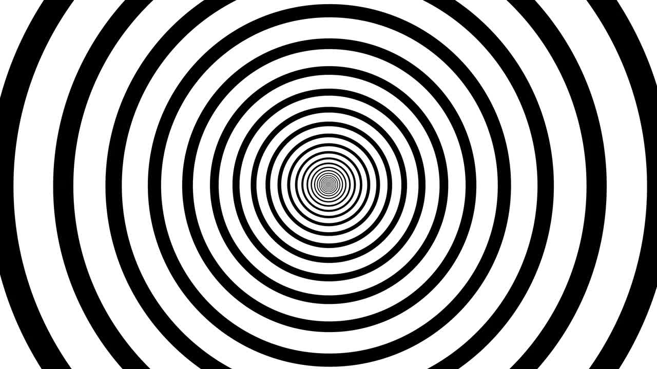 催眠视错觉黑白圈视频下载