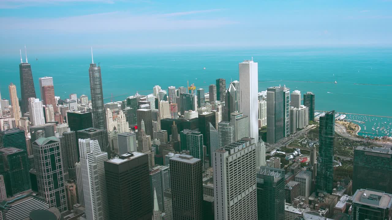 芝加哥天际线视频下载