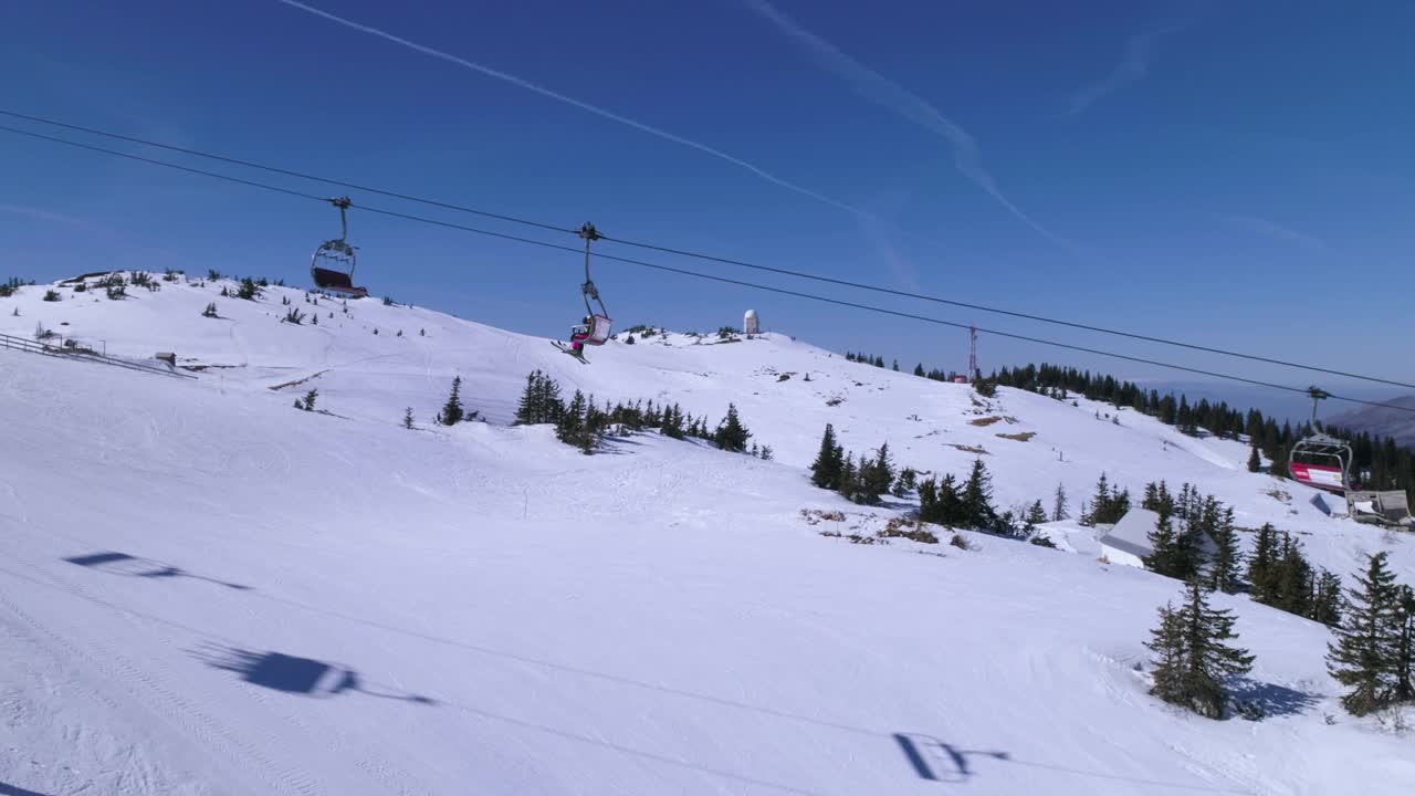 滑雪胜地视频下载