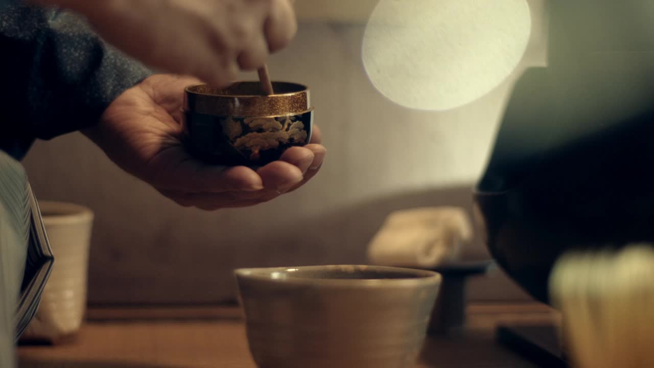 美国茶道，日本视频素材