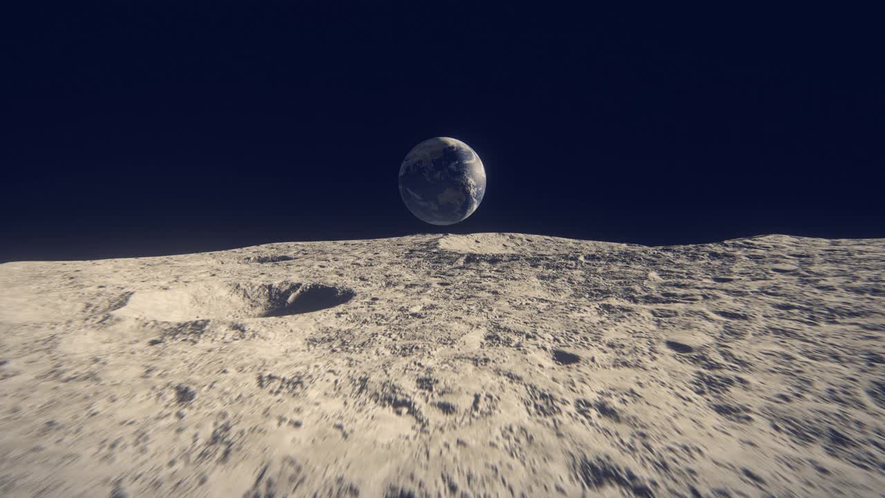 从月球看地球视频下载