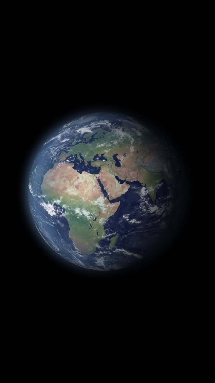 360°地球视图放大荷兰在欧洲视频下载