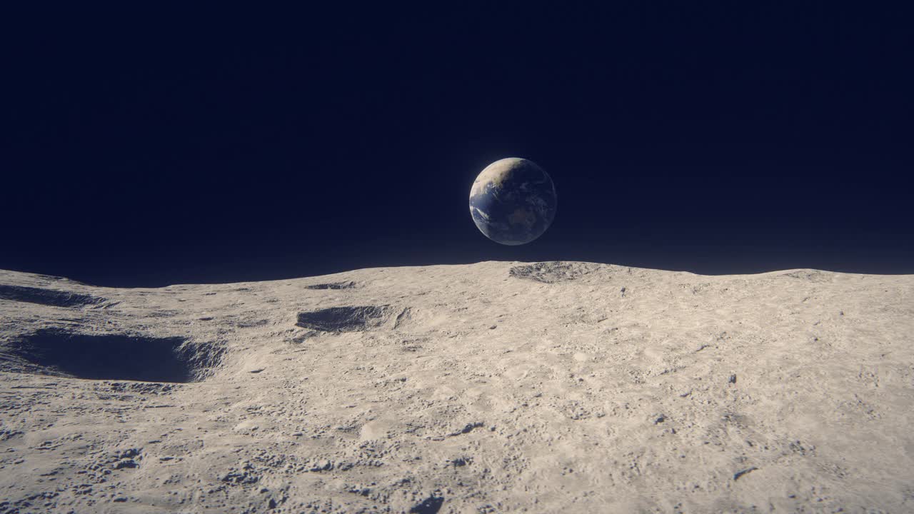从月球看地球视频下载