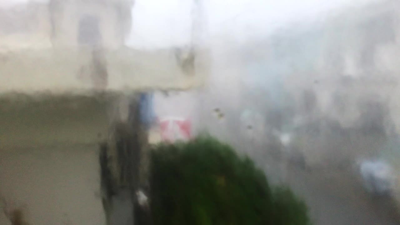 超强台风袭击冲绳视频素材