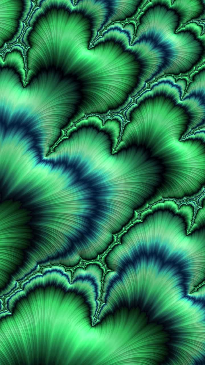 多色迷幻运动背景蓝绿蒸汽视频素材