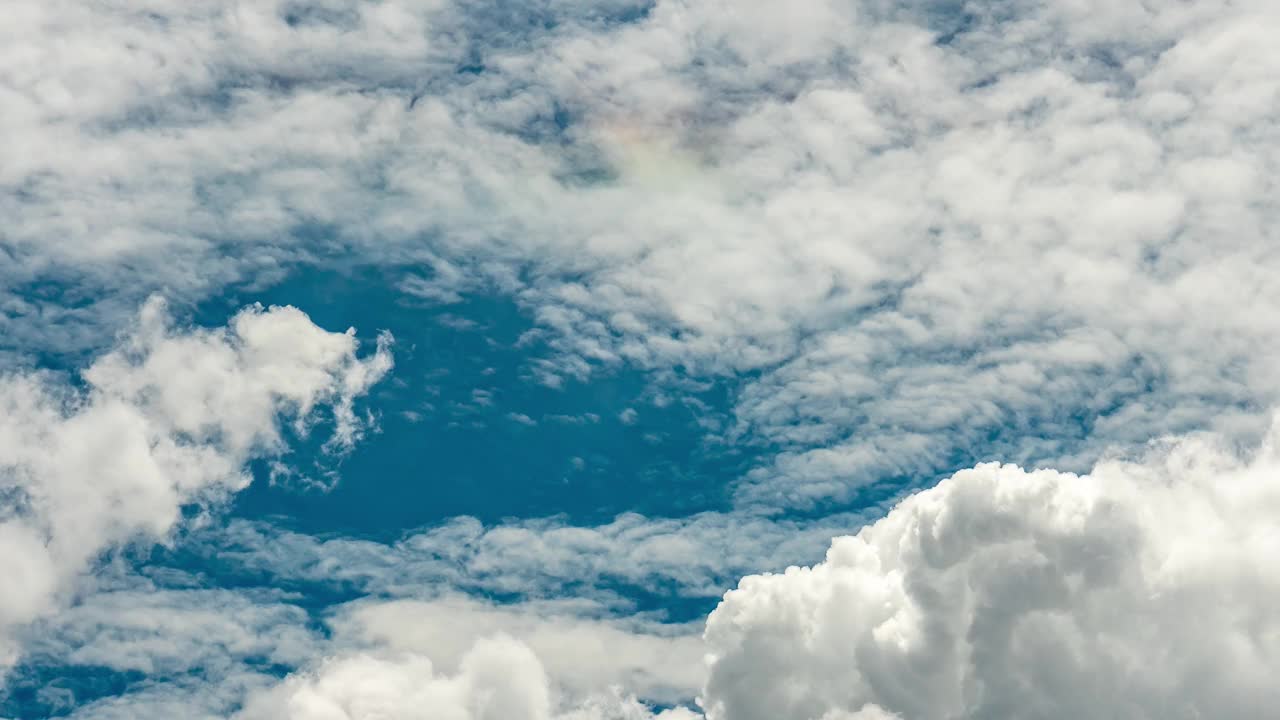 天空与云景观背景视频素材