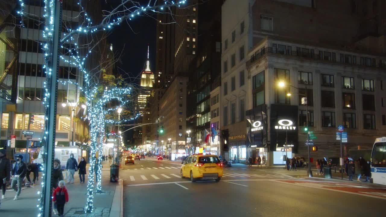 Bakley。商店。第五奢侈时尚大道。曼哈顿。纽约视频素材