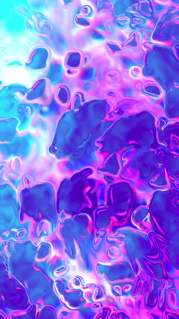 抽象垂直蓝粉色背景视频循环。视频下载