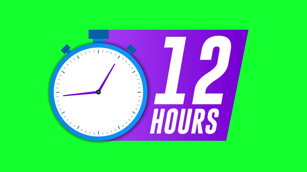 服务每天开放12小时。Loopable视频素材