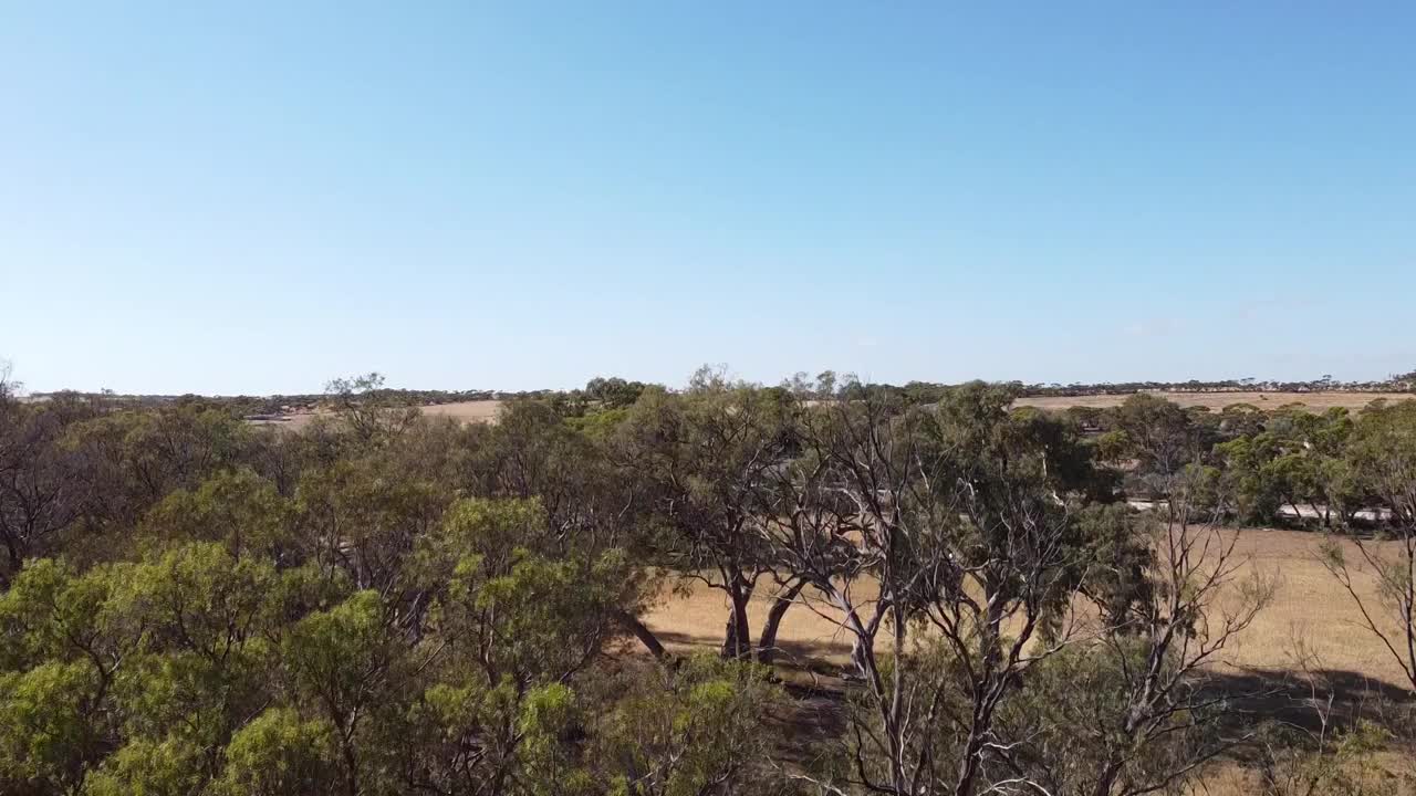 马恩河无人机镜头-南澳大利亚视频素材