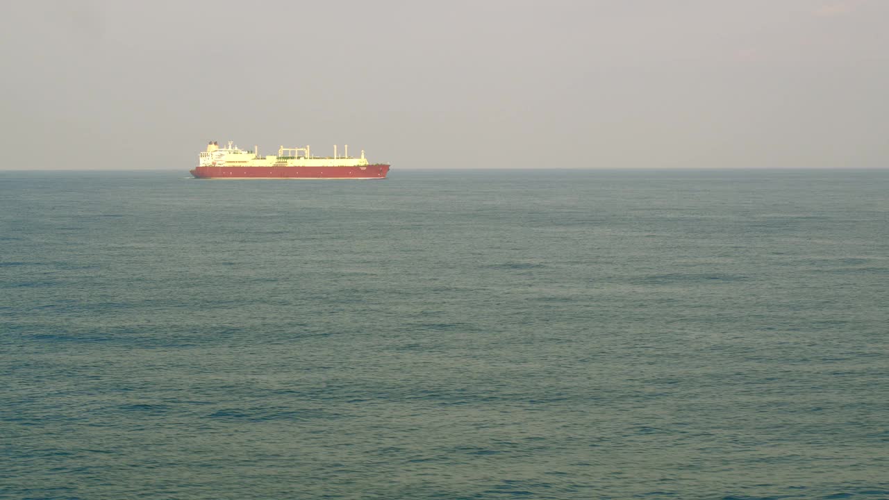 液化天然气油轮船舶视频下载