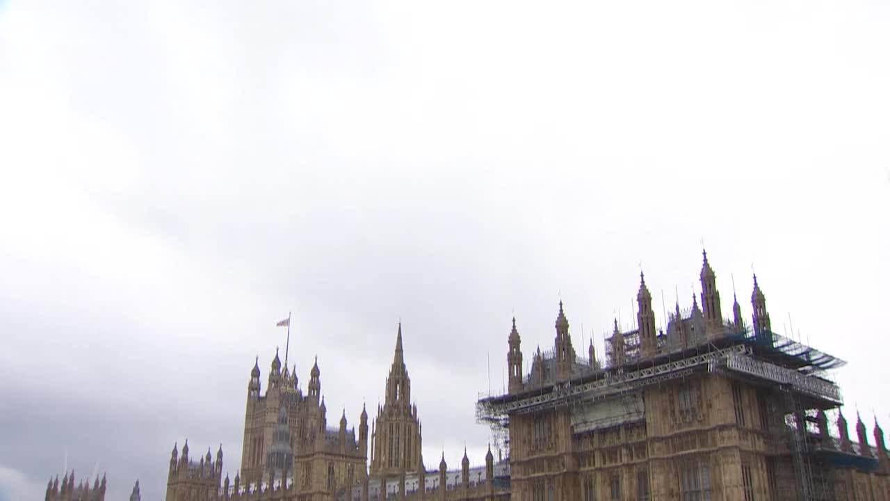 英国议会大厦视频素材