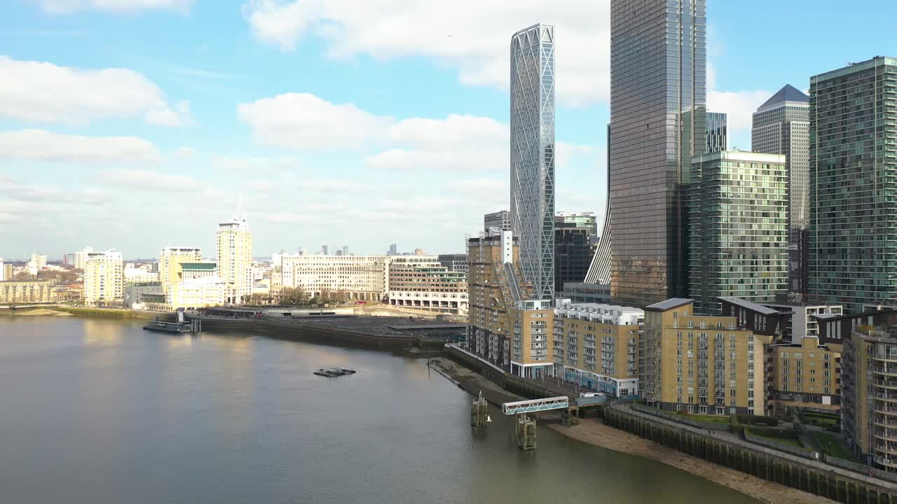 潘揭示河岸假日，伦敦视频素材