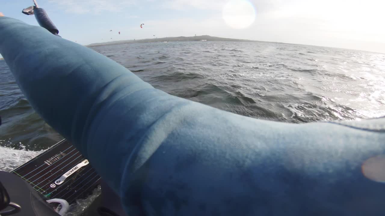 海上风筝帆船视频下载