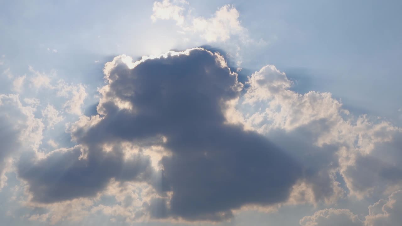 天空云层视频素材