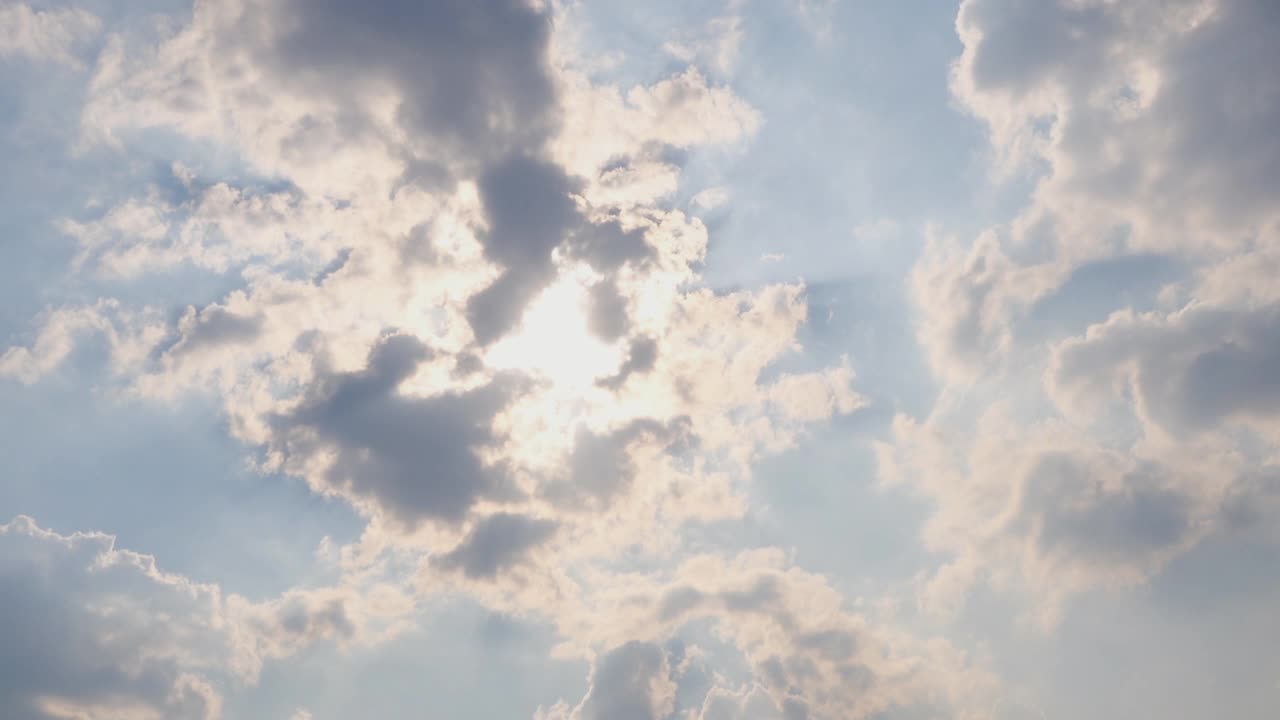 天空云层视频素材