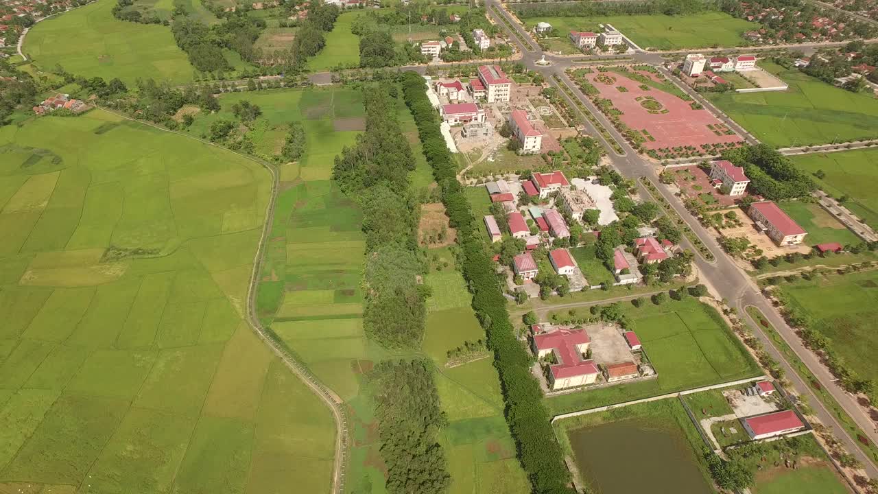 越南富颜省的稻田视频下载