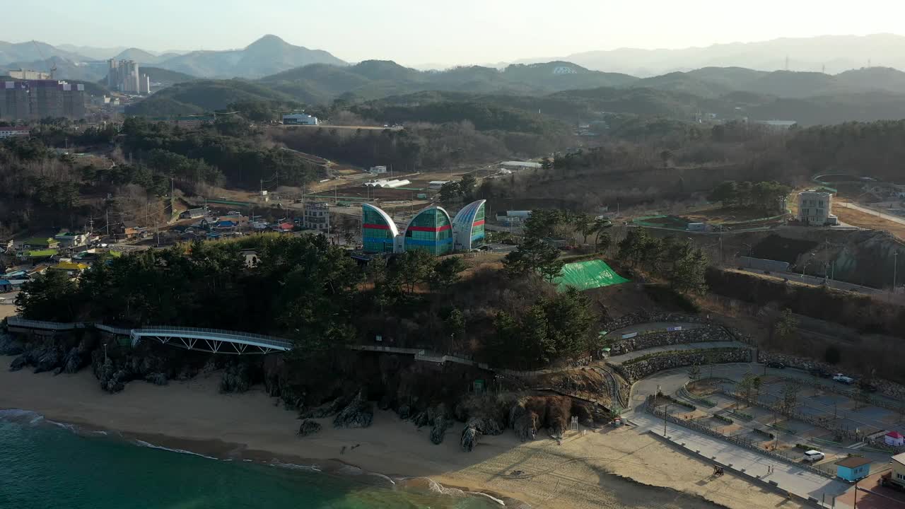 Isabu Lion Park / Samcheok-si，江原道，韩国视频下载