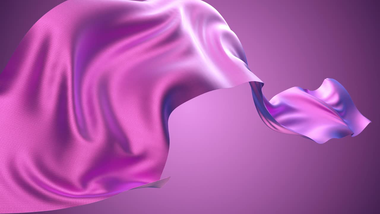 抽象缎粉布背景视频下载