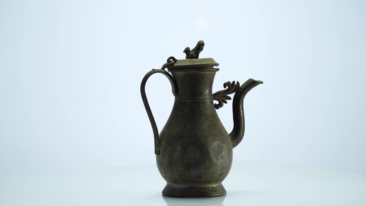 中国古代锡茶壶视频下载