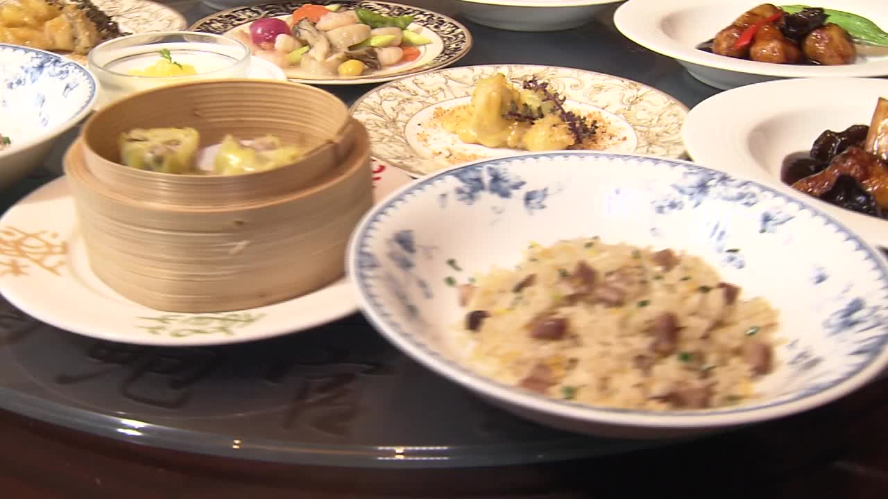 CU，中国菜的懒人转盘，日本视频下载