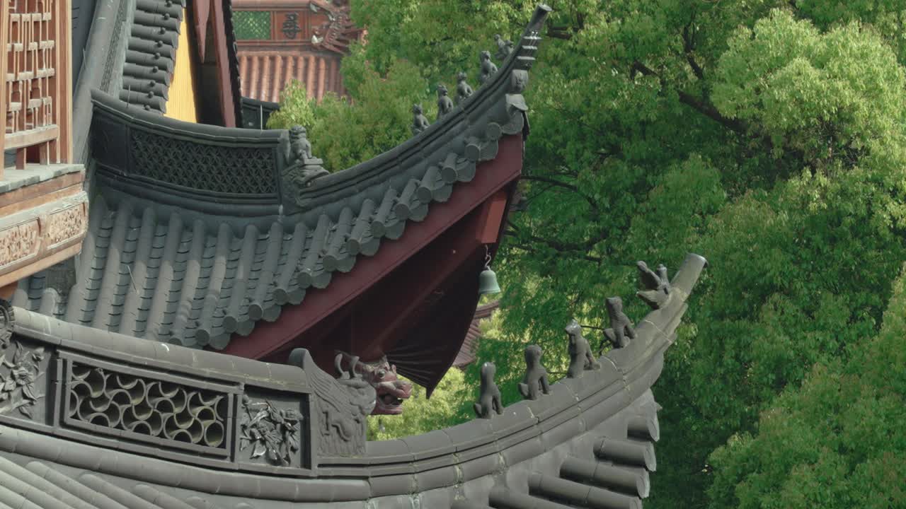 灵隐寺，中国杭州。视频下载