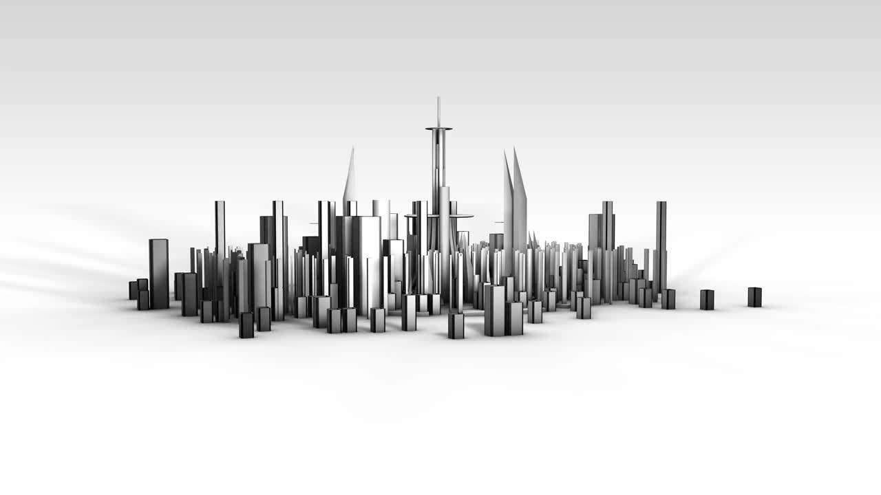 建筑城市设计视频素材