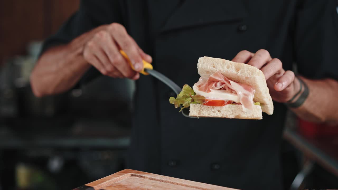 厨师上三明治视频下载