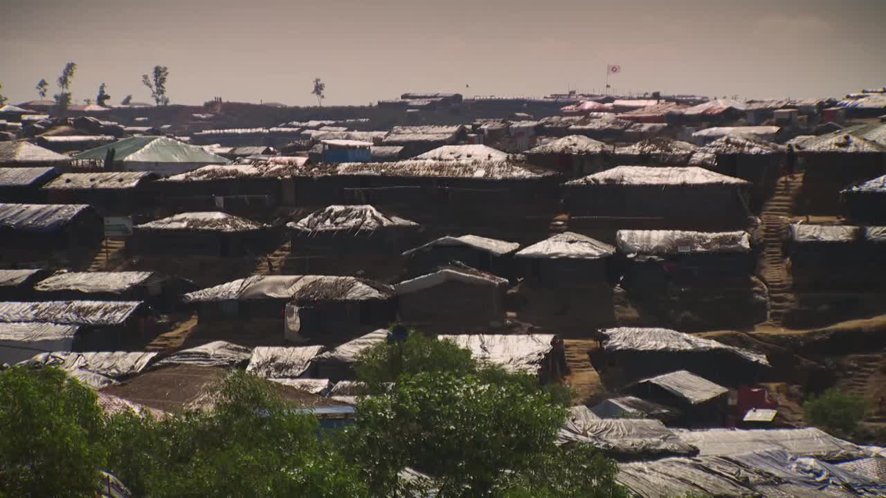 孟加拉国库图帕隆难民营视频下载