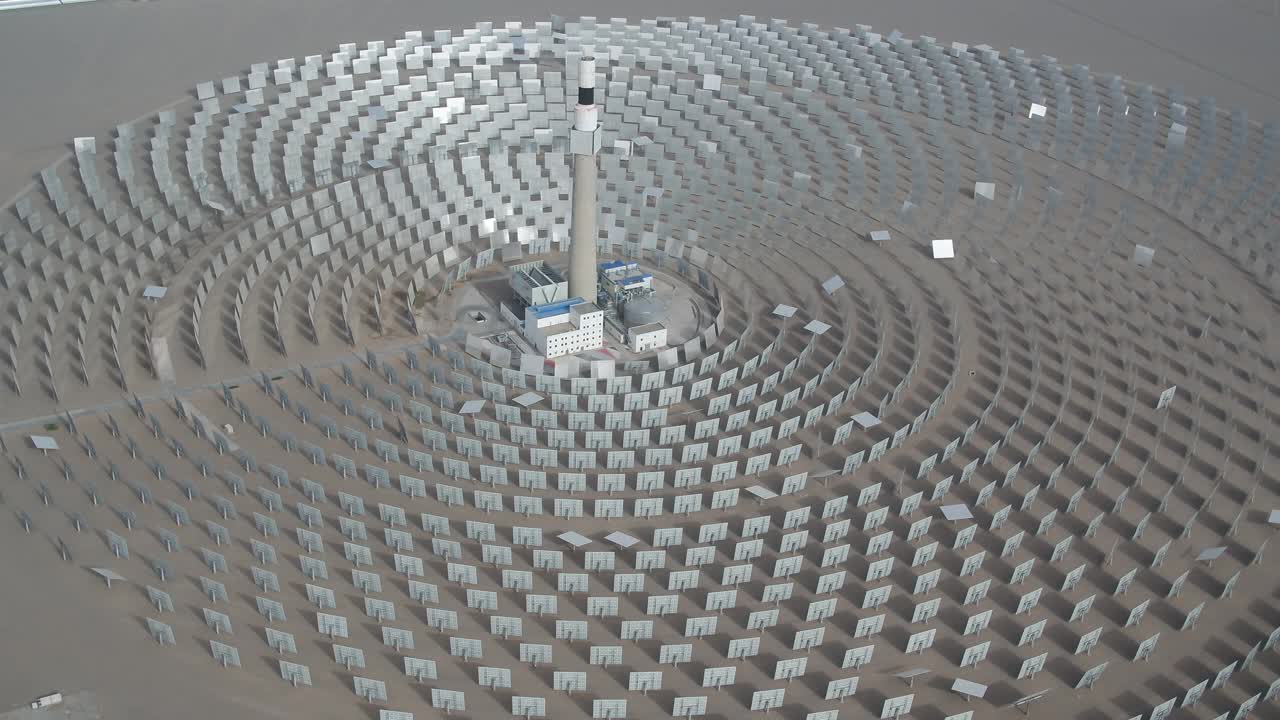 熔盐太阳能发电站视频下载