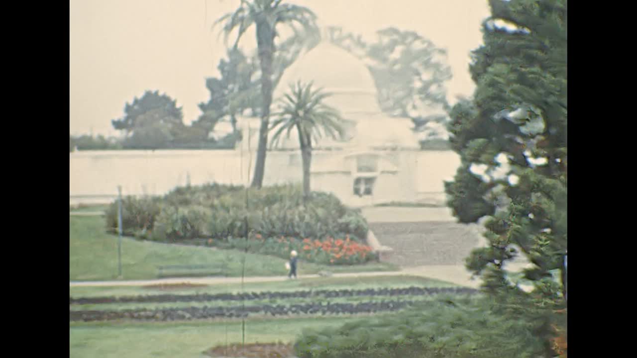 旧金山金门公园档案70年代视频下载