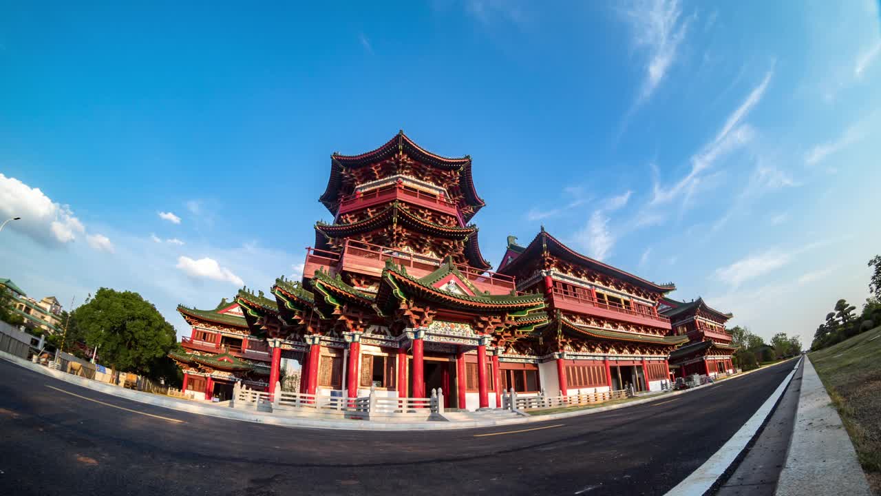 中国北京的古建筑视频素材
